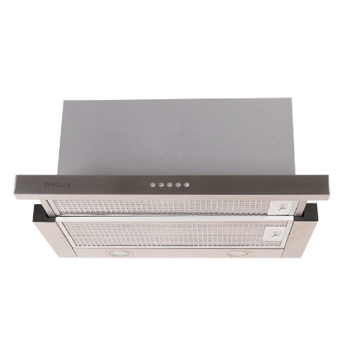 ΑΠΟΡΡΟΦΗΤΗΡΑΣ ΕΝΤΟΙΧΙΖΟΜΕΝΟΣ ΣΥΡΟΜΕΝΟΣ DAVOLINE IOS ULTRA 60 IX (60CM / C / INOX / 632m³/h)